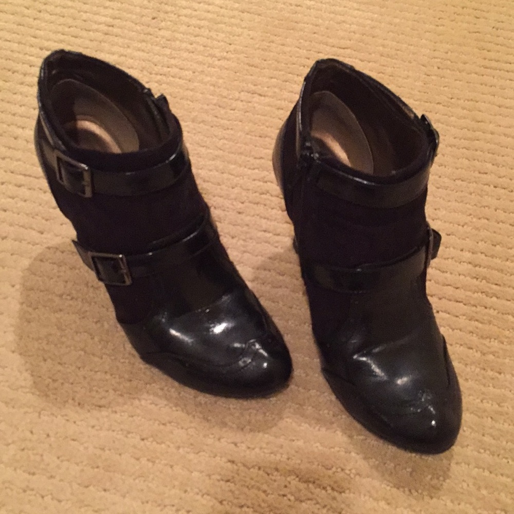 Black booties